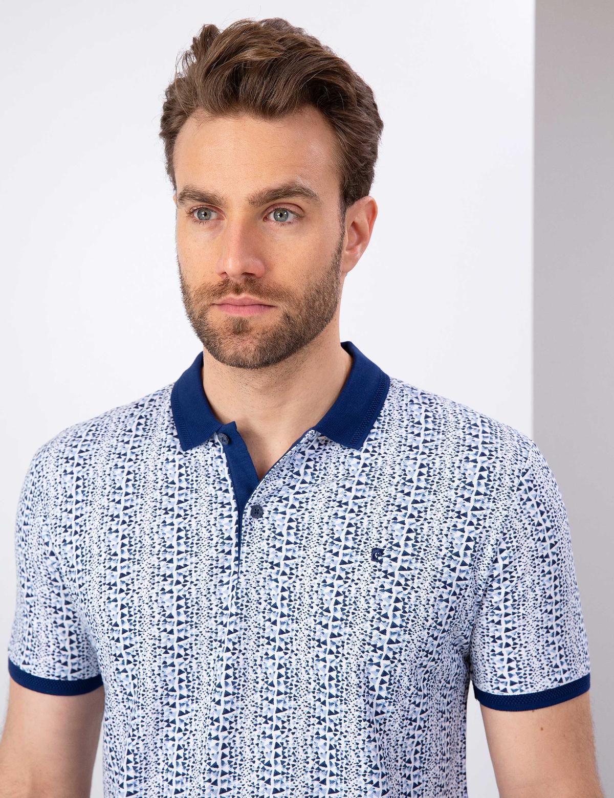 İndigo Slim Fit Polo Yaka Tişört - 50204157003