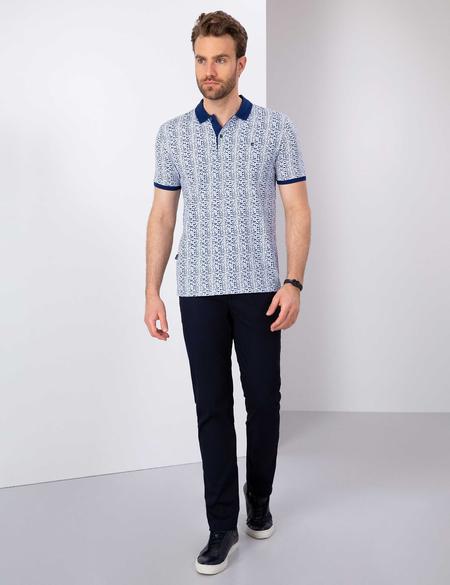 İndigo Slim Fit Polo Yaka Tişört - 50204157003