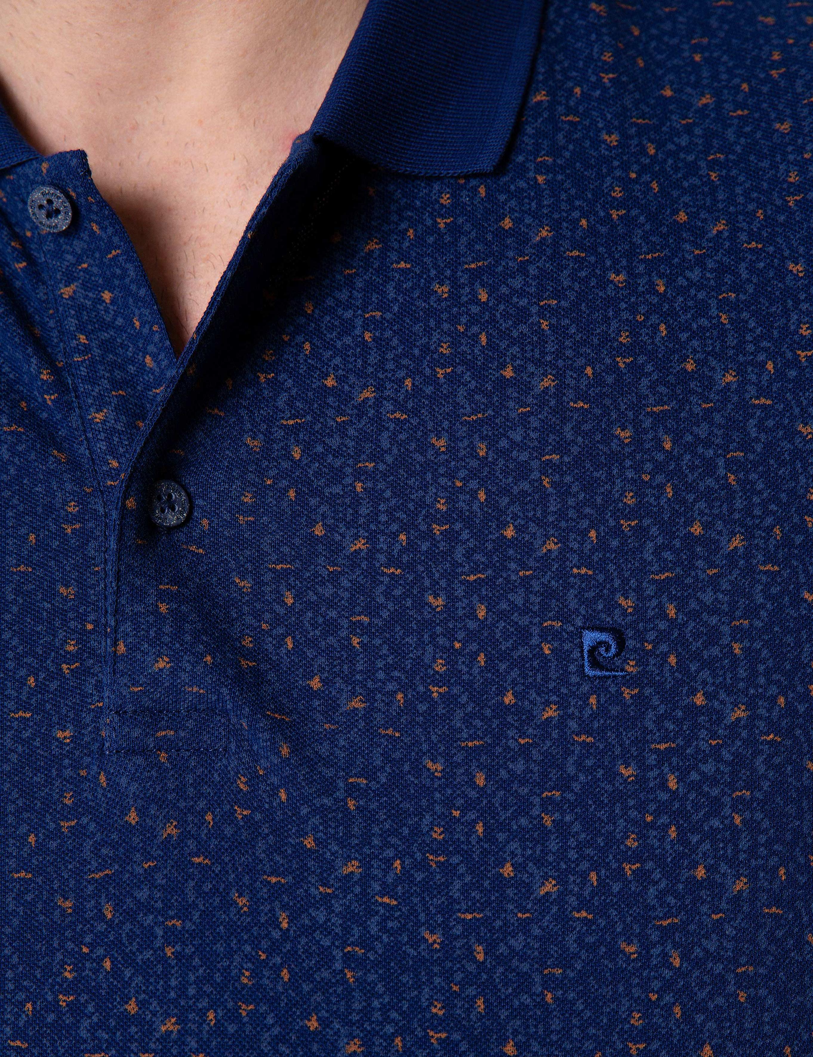 Lacivert Slim Fit Polo Yaka T-Shirt