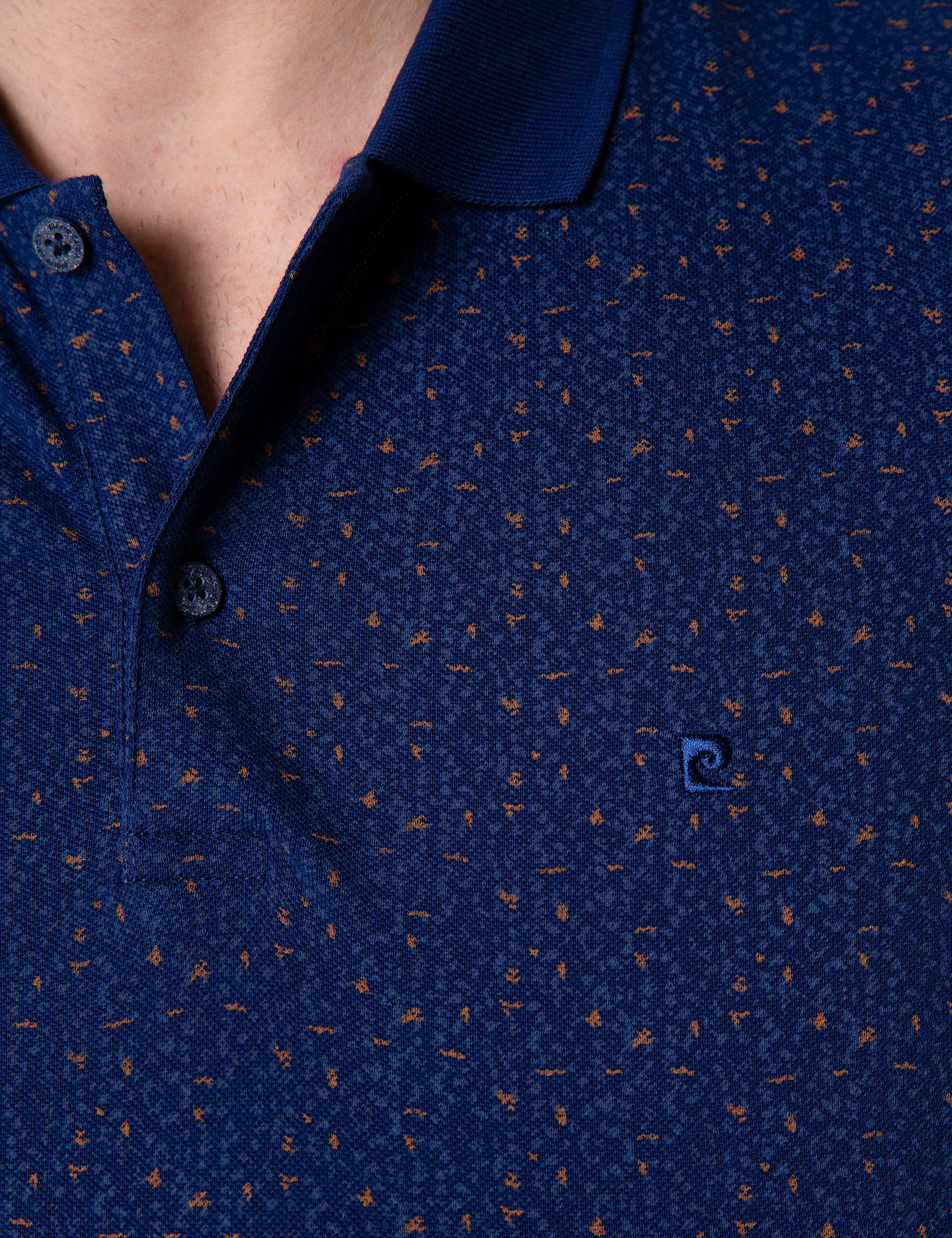 Lacivert Slim Fit Polo Yaka T-Shirt - Image 4