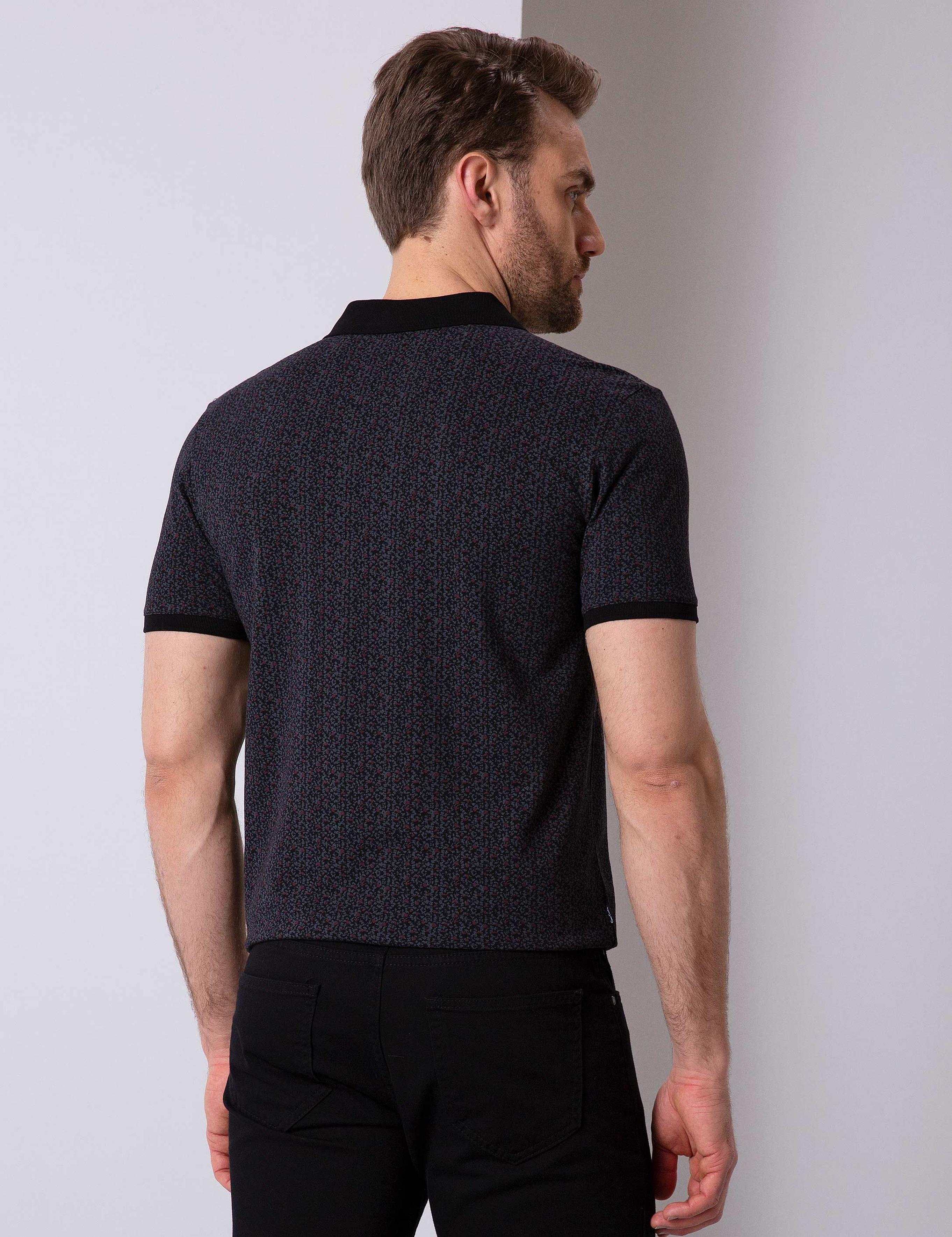 Siyah Slim Fit T-Shirt