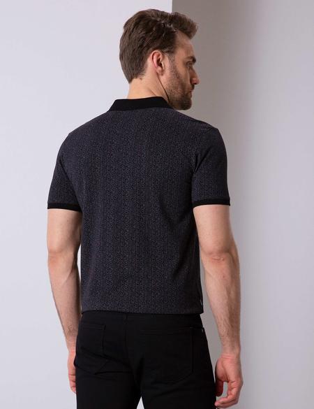 Siyah Slim Fit T-Shirt - 50204158016