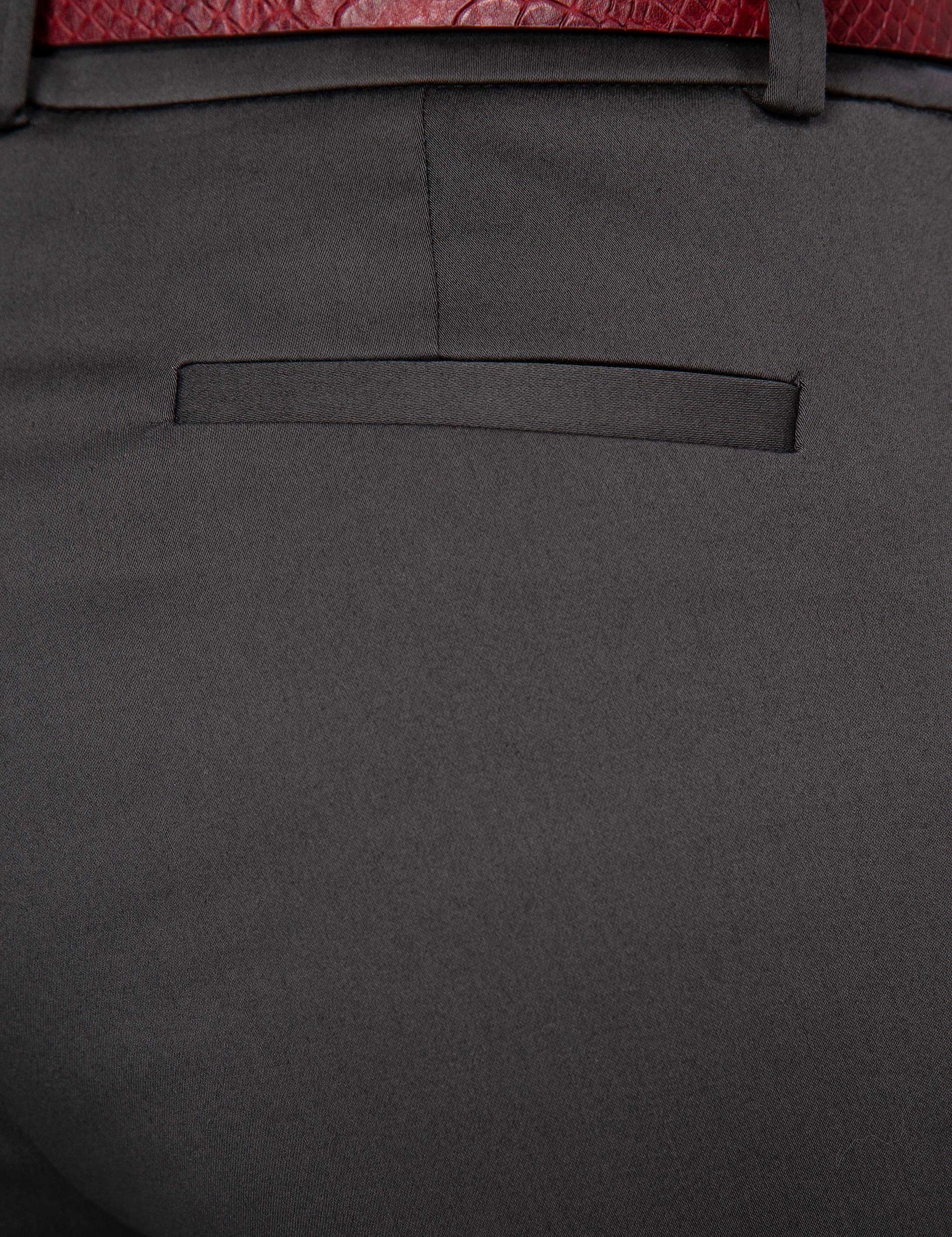 Siyah Slim Fit Kumaş Pantolon