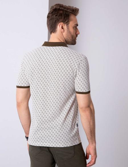 Haki Slim Fit Polo Yaka T-Shirt - 50204403003