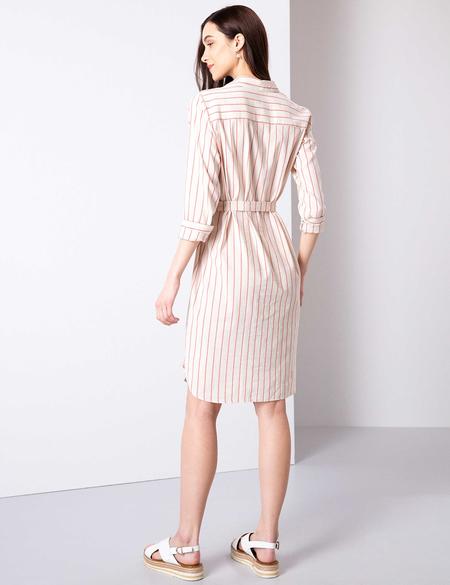 Nar Çiçeği Dokuma Elbise - 50204414006