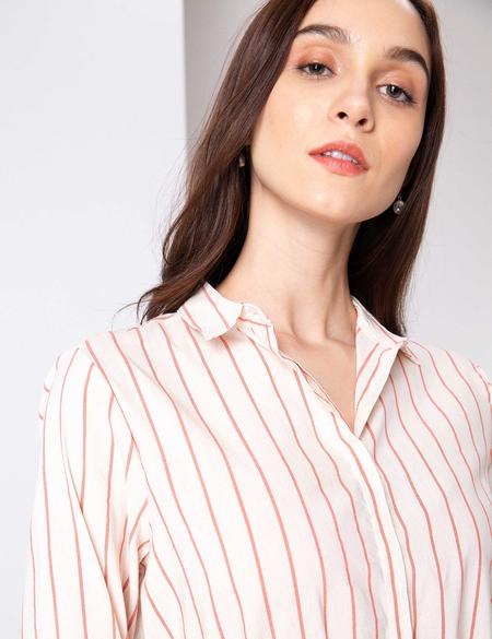 Nar Çiçeği Dokuma Elbise - 50204414006