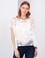 Ekru Tül Bluz