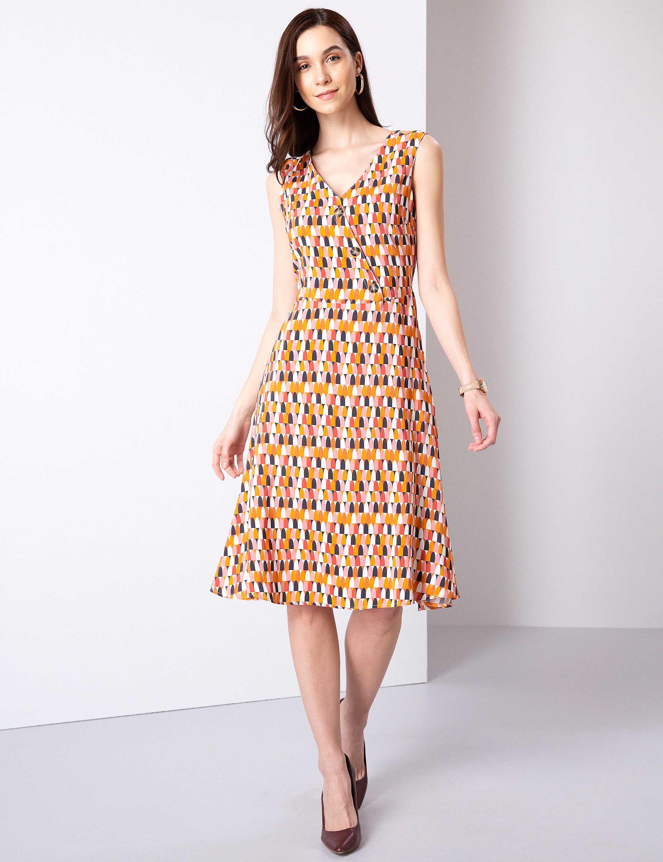 Hardal Dokuma Elbise