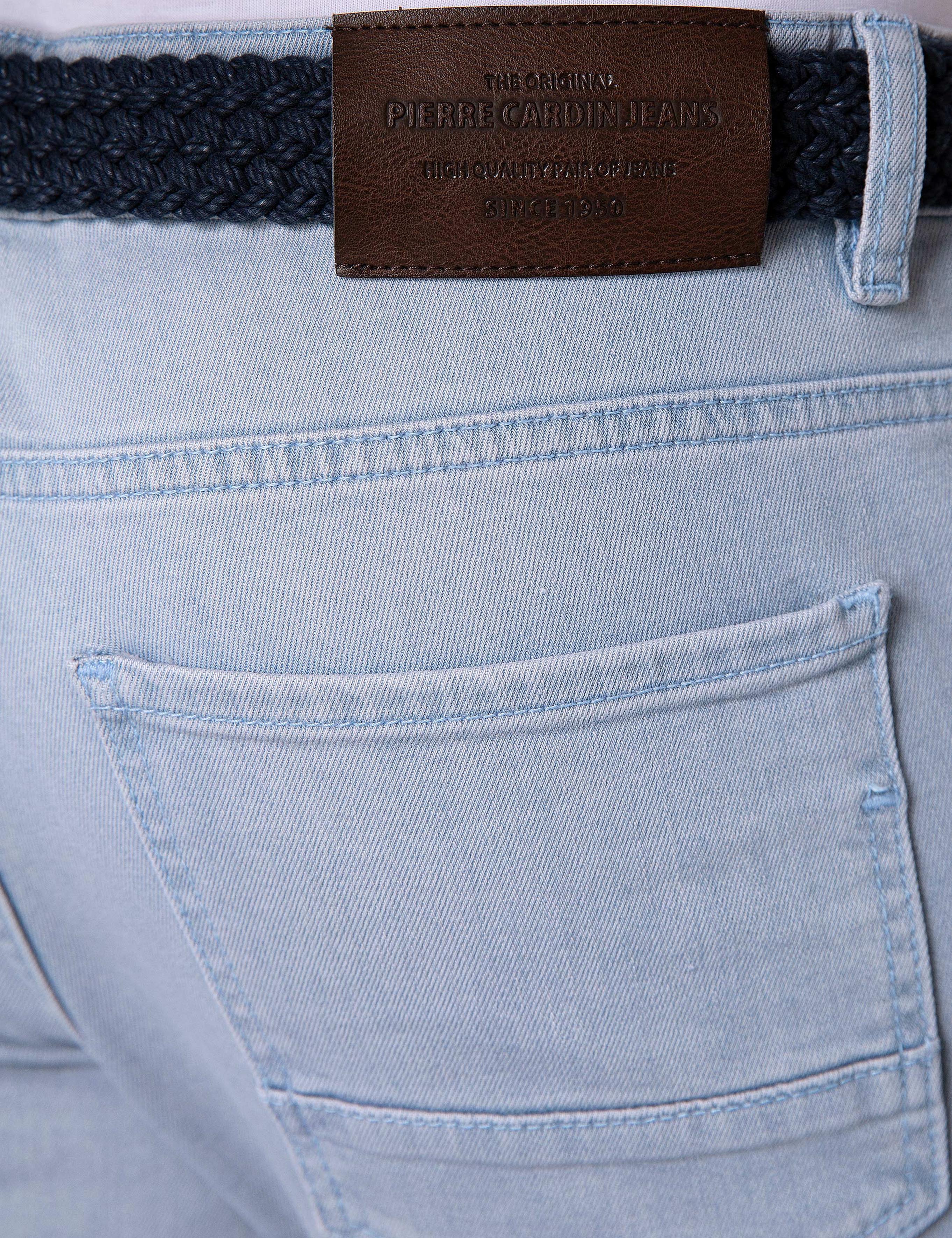 Buz Mavi Slim Fit Denim Pantolon