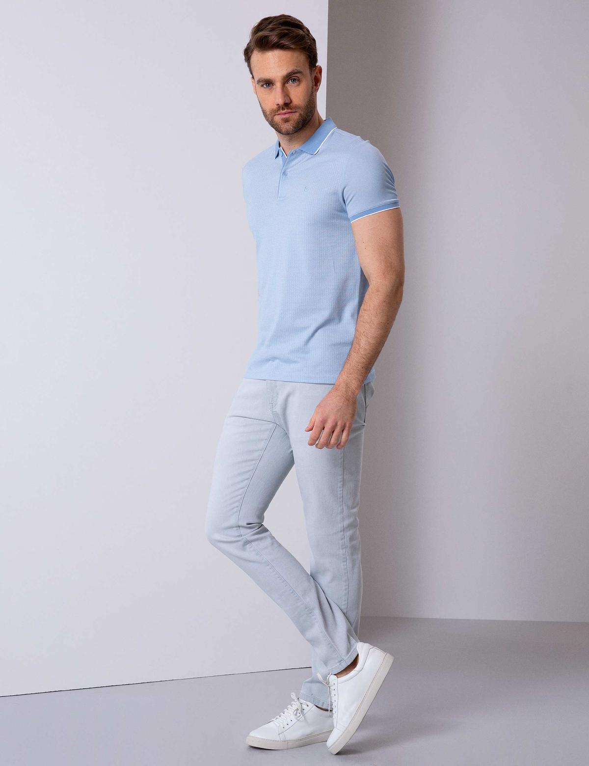Açık Gri Slim Fit Jean Pantolon - 50204495007