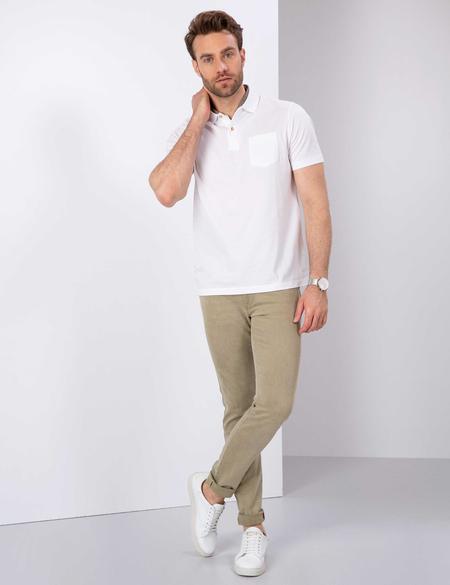 Camel Slim Fit Denim Pantolon - 50204496006