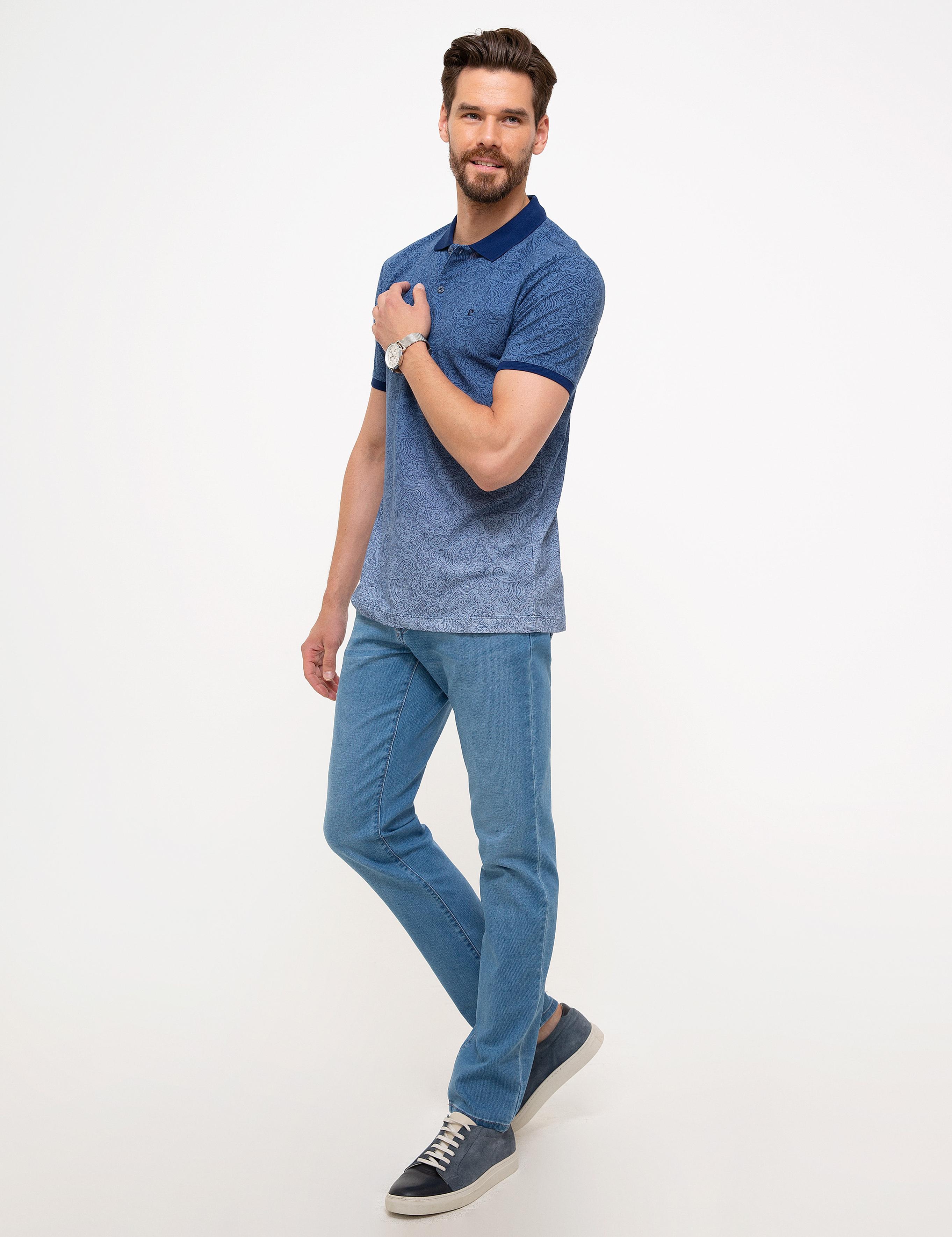 Koyu Mavi Straight Fit Denim Pantolon