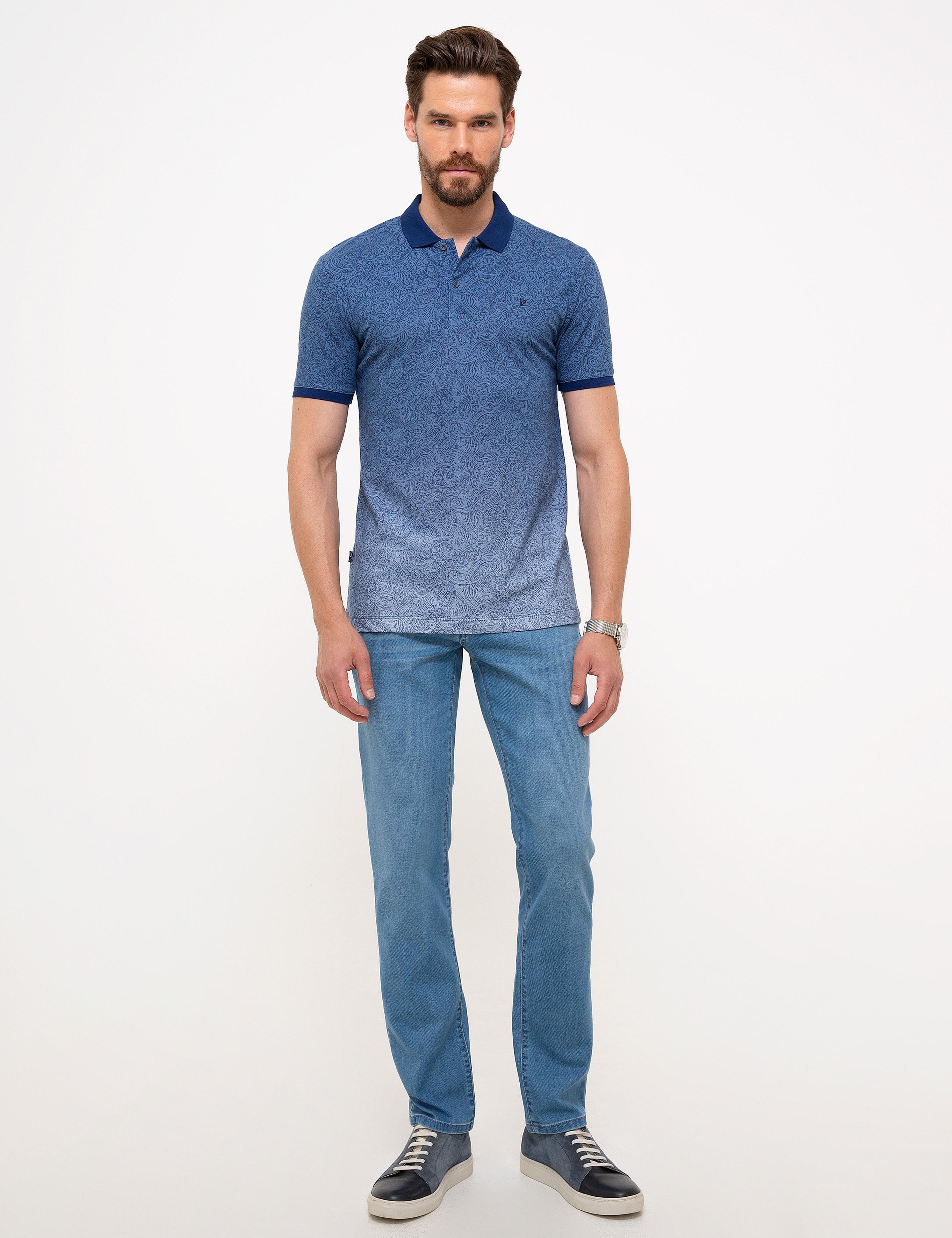 Koyu Mavi Straight Fit Denim Pantolon