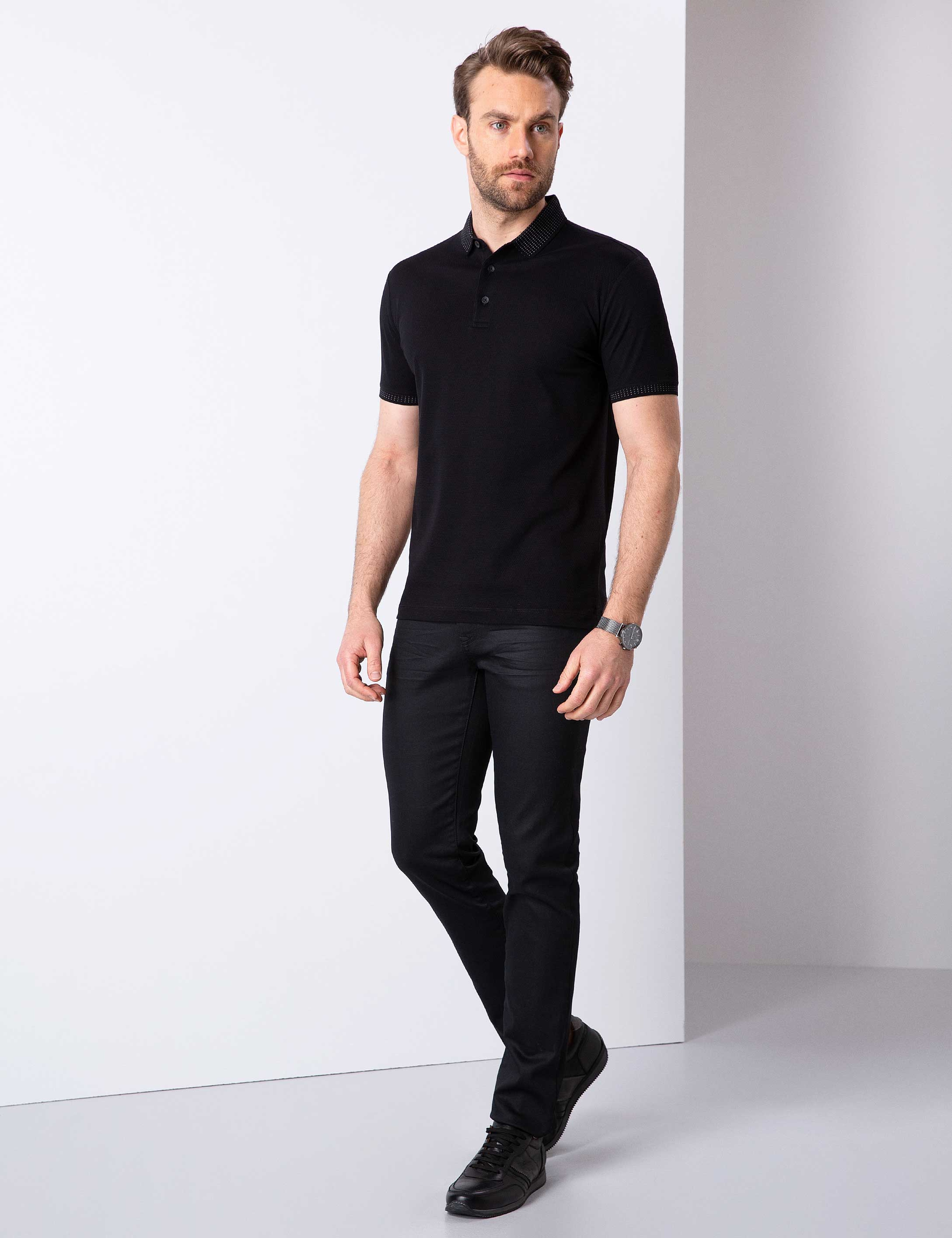 Siyah Denim Pantolon - Image 2