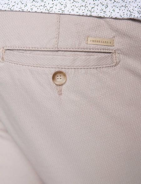 Bej Standart Fit Bermuda Şort - 50204615107