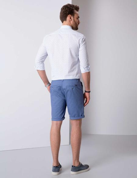 Mavi Standart Fit Bermuda Şort - 50204615118