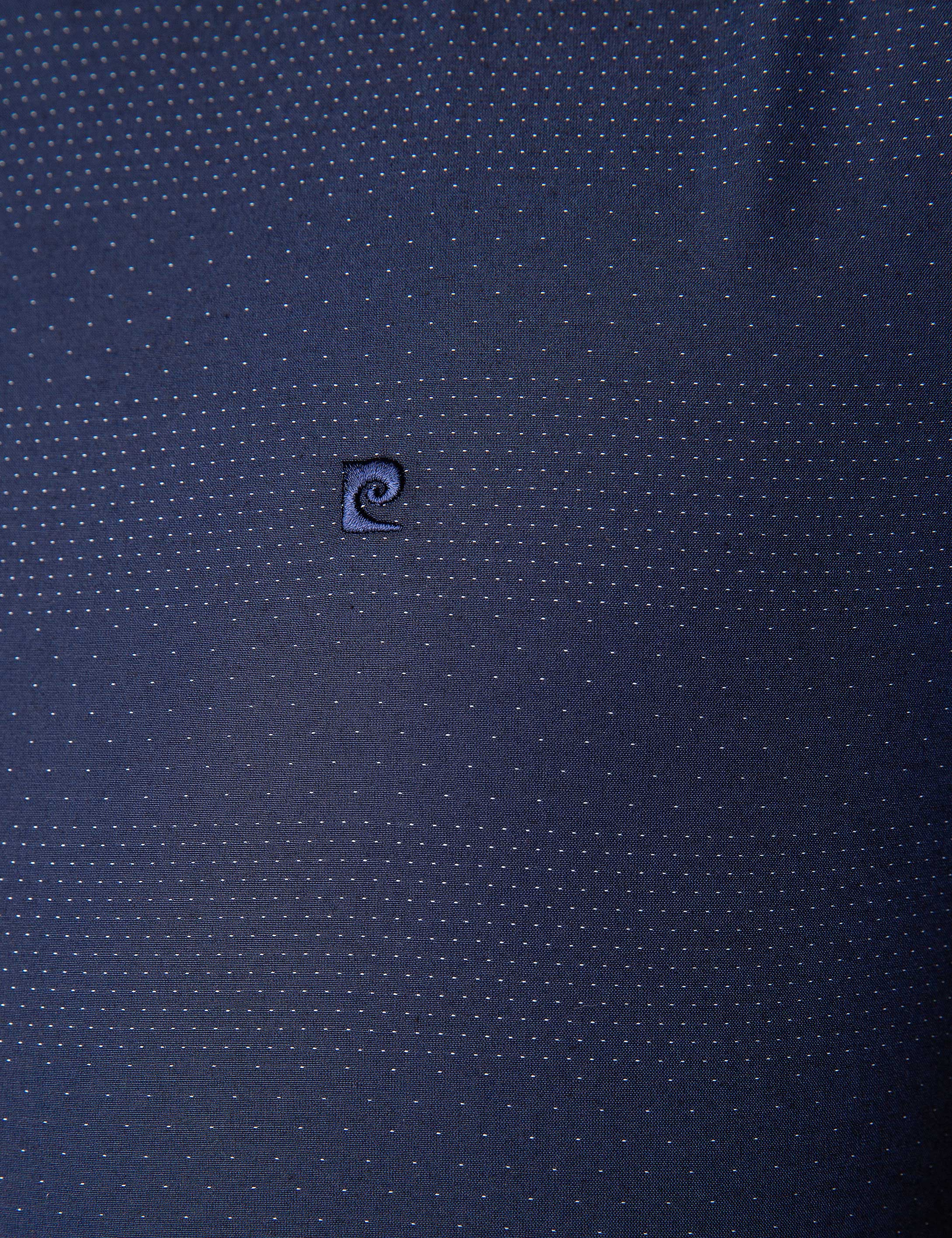 Lacivert Slim Fit Gömlek - Image 4