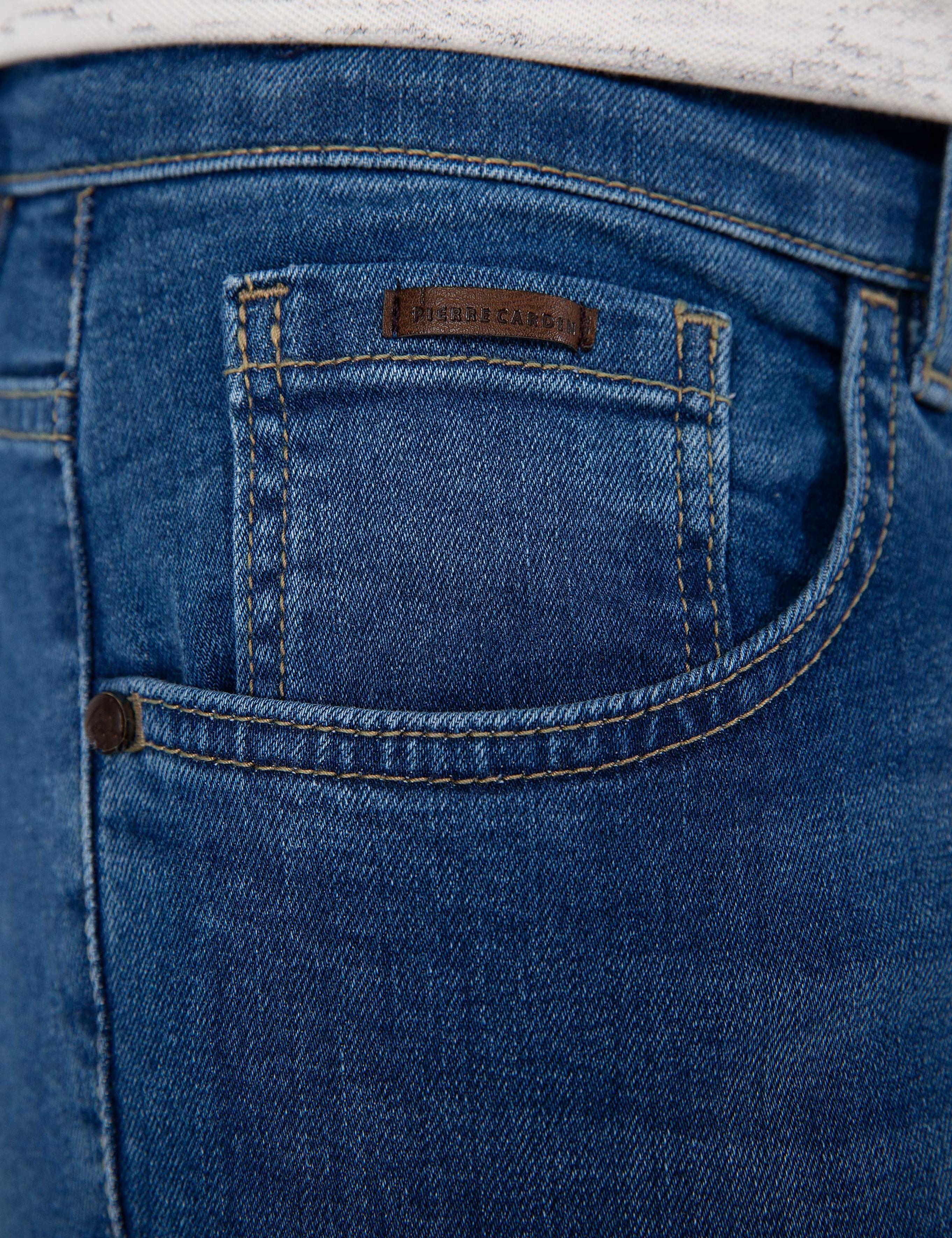 Açık Lacivert Slim Fit Denim Pantolon