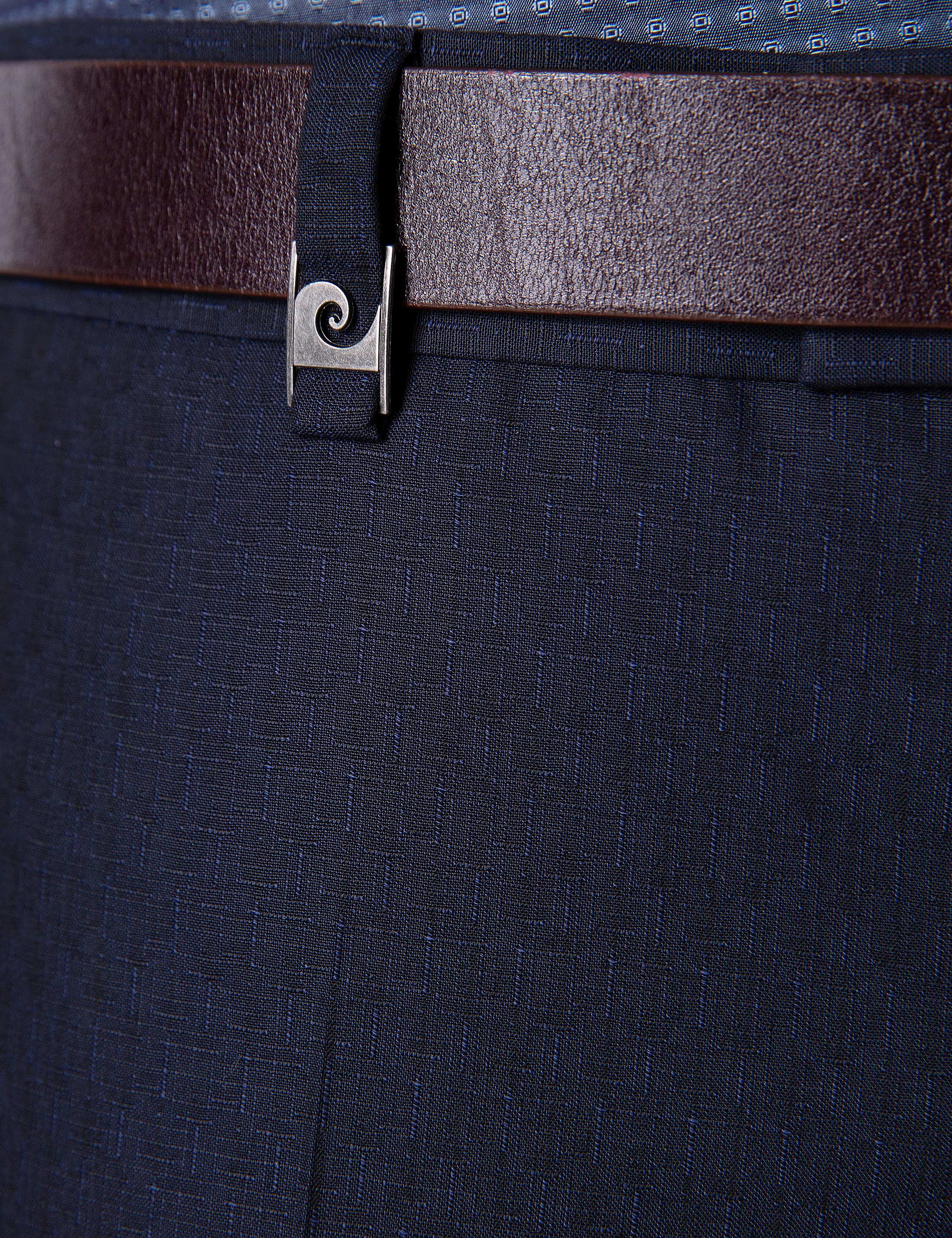 Lacivert Slim Fit Pantolon - Image 4