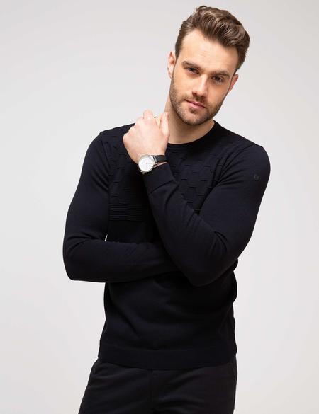 Siyah Triko Kazak - 50204967011