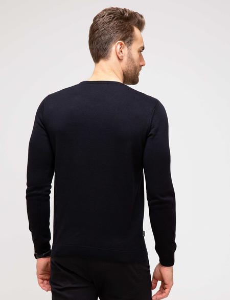 Siyah Triko Kazak - 50204967011