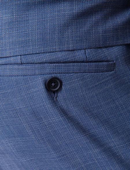 Koyu Mavi Slim Fit Takım Elbise - 50205395017