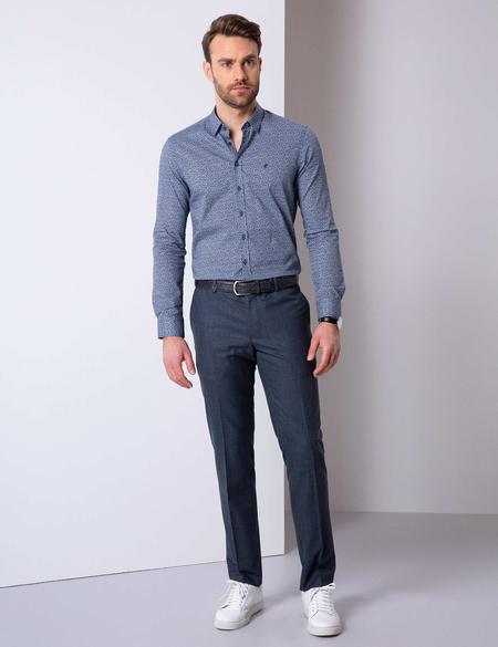 Lacivert Slim Fit Pantolon - 50205397018