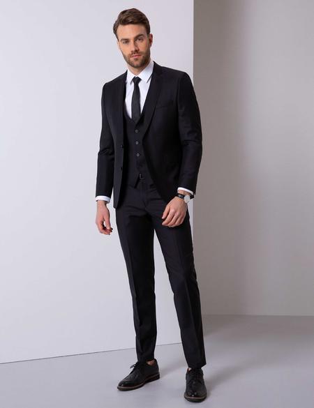 Siyah Takım Elbise - 50205404017