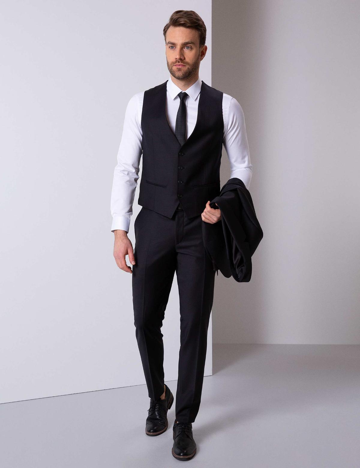 Siyah Takım Elbise - 50205404017