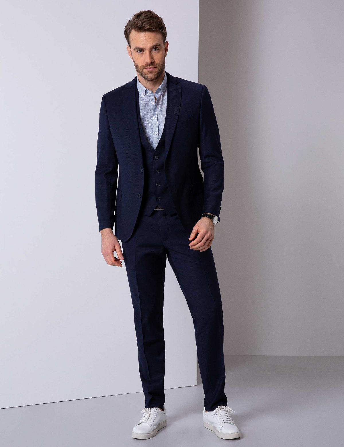 Lacivert Takım Elbise