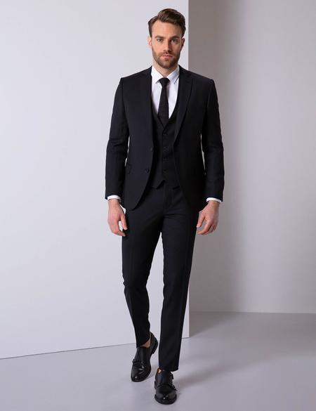 Siyah Takım Elbise - 50205405049