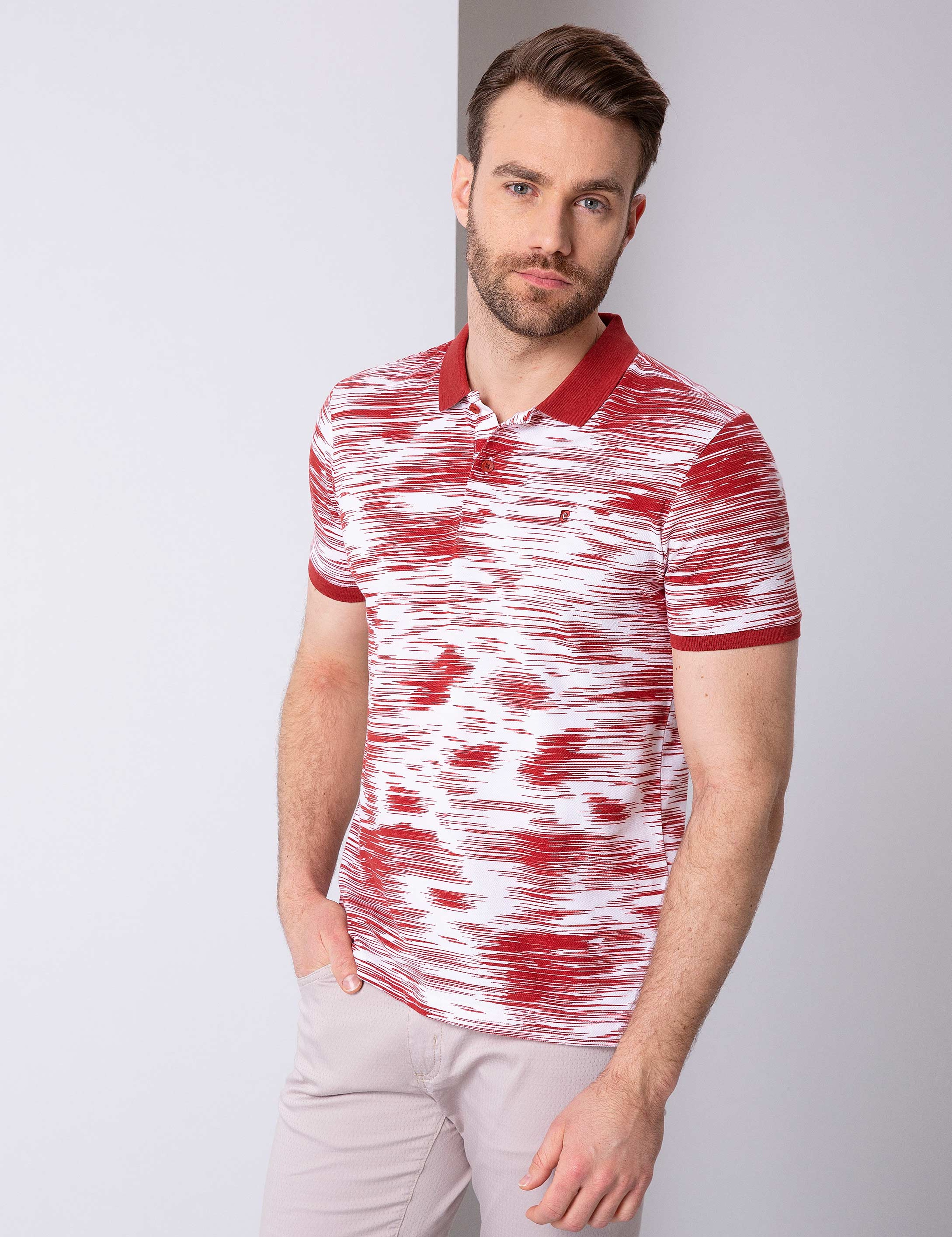 Kiremit Slim Fit Tişört - Image 2