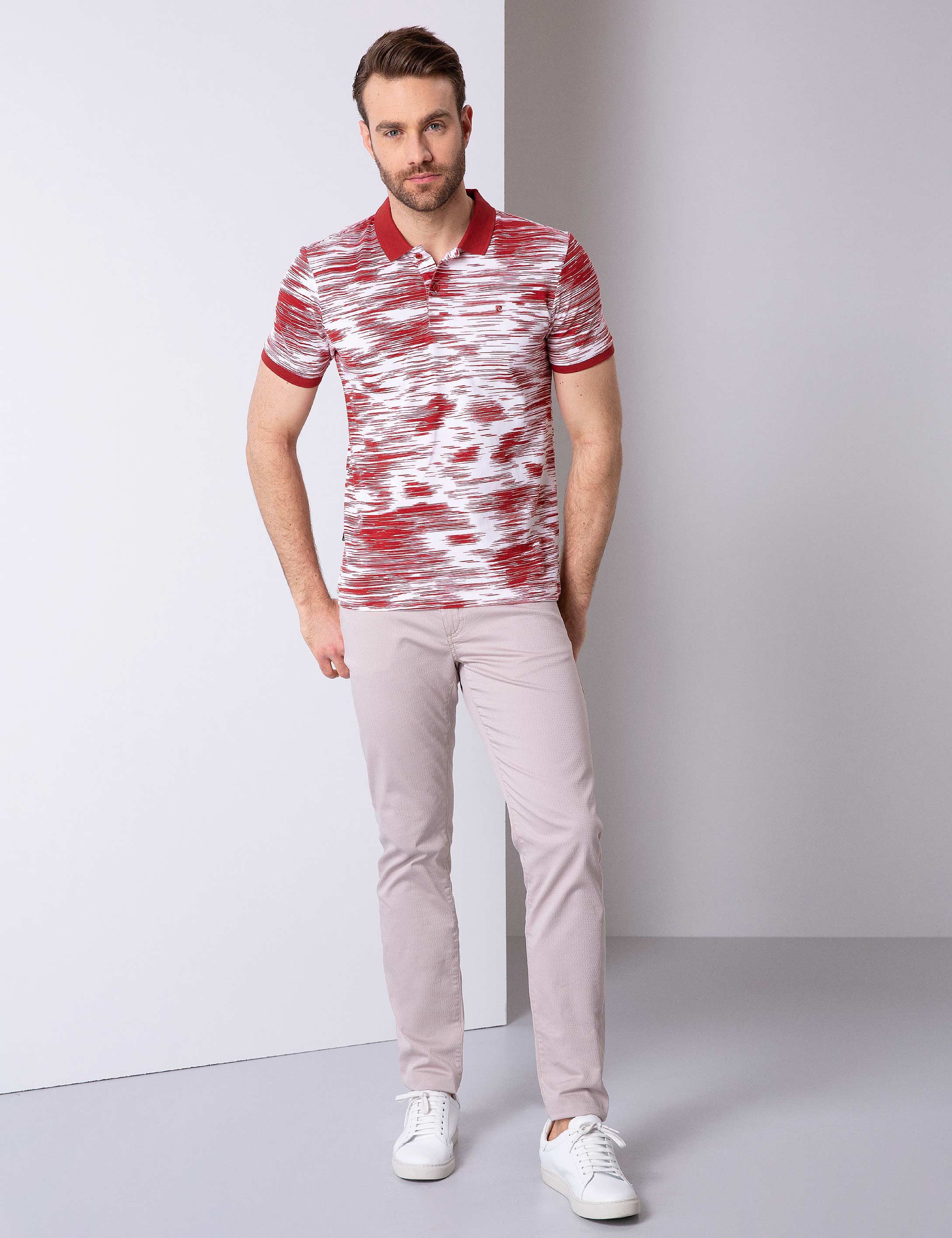 Kiremit Slim Fit Tişört - Image 3
