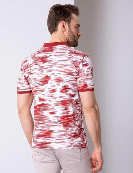 Kiremit Slim Fit Tişört - 50205613002