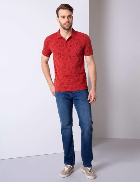 Kiremit Slim Fit Tişört - 50205617010