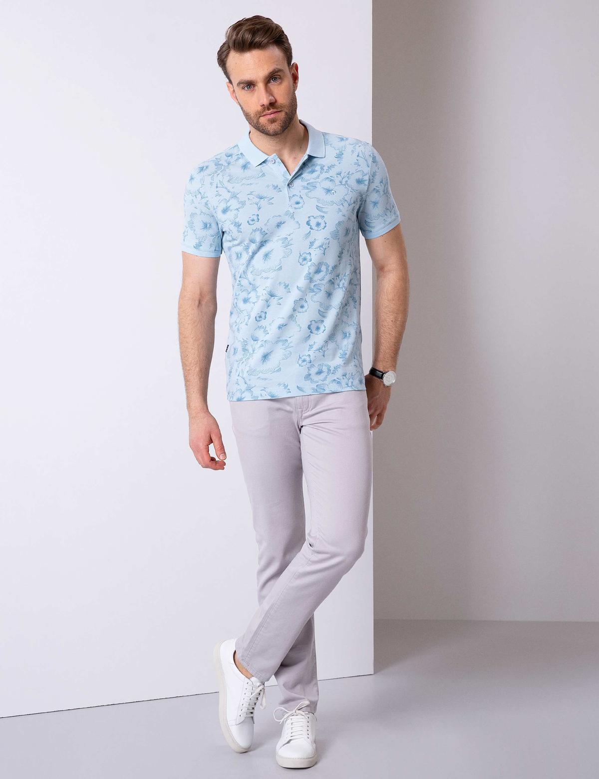 Mavi Slim Fit Tişört - 50205617031