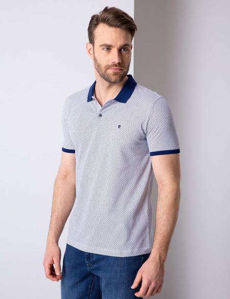 Lacivert Slim Fit Polo Yaka T-Shirt - 50205618005