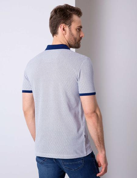 Lacivert Slim Fit Polo Yaka T-Shirt - 50205618005