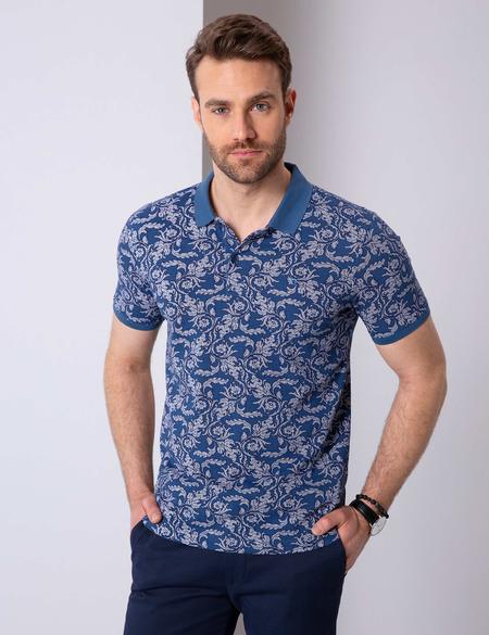 İndigo Slim Fit Tişört - 50205621008