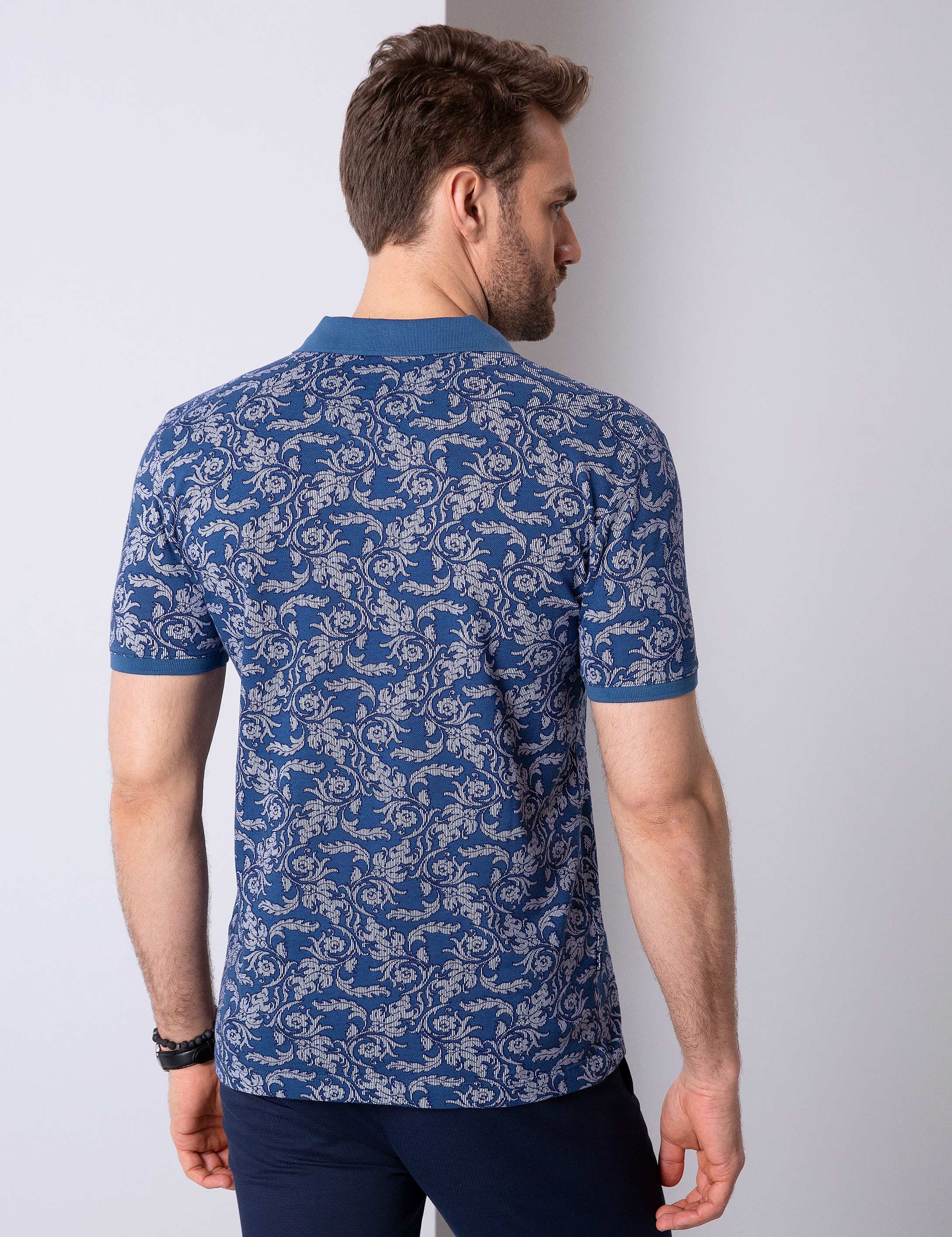 İndigo Slim Fit Tişört - Image 4