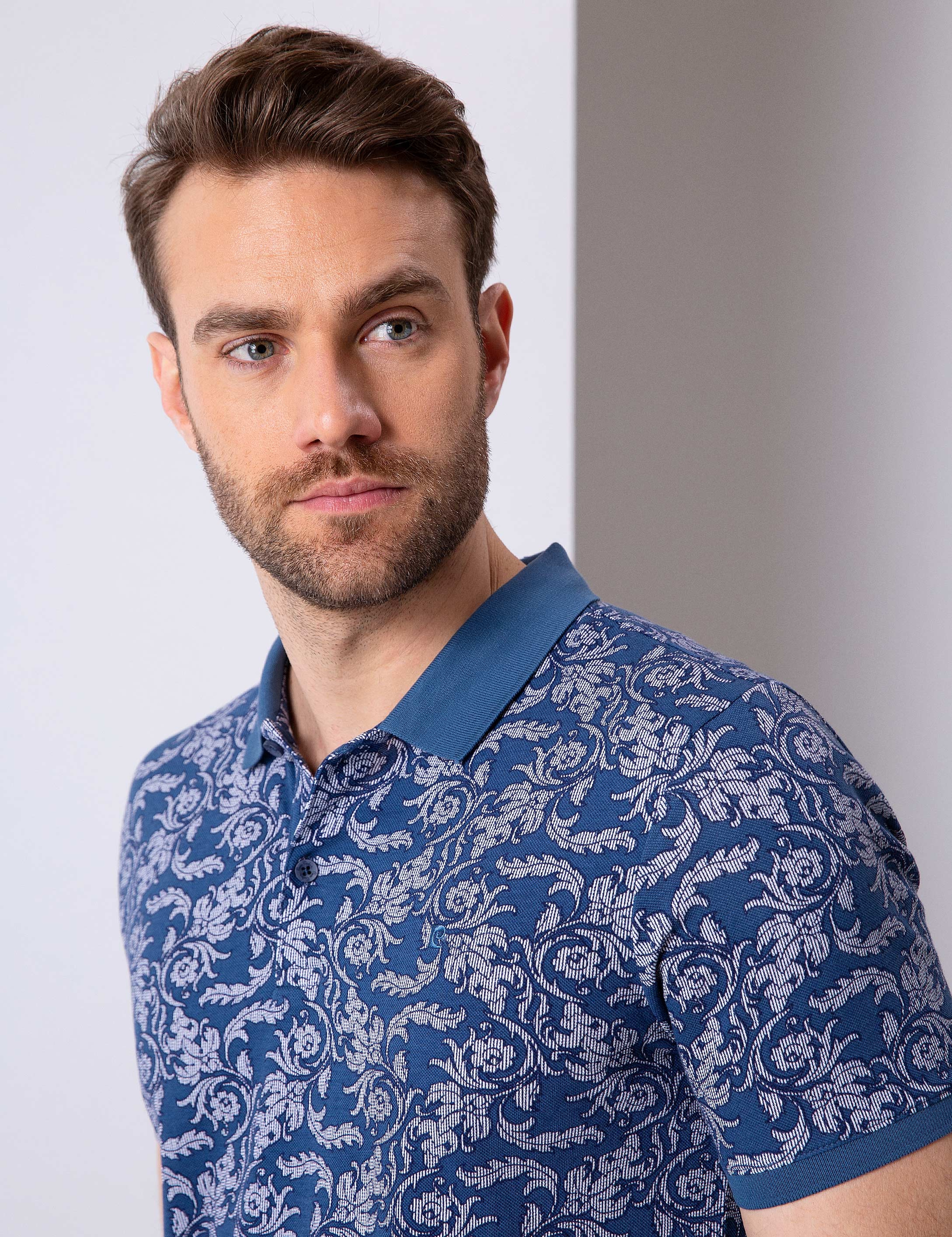 İndigo Slim Fit Tişört