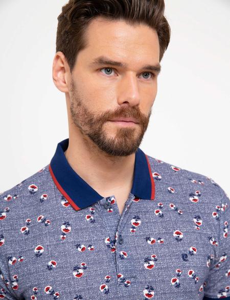 Lacivert Slim Fit Tişört - 50205624005