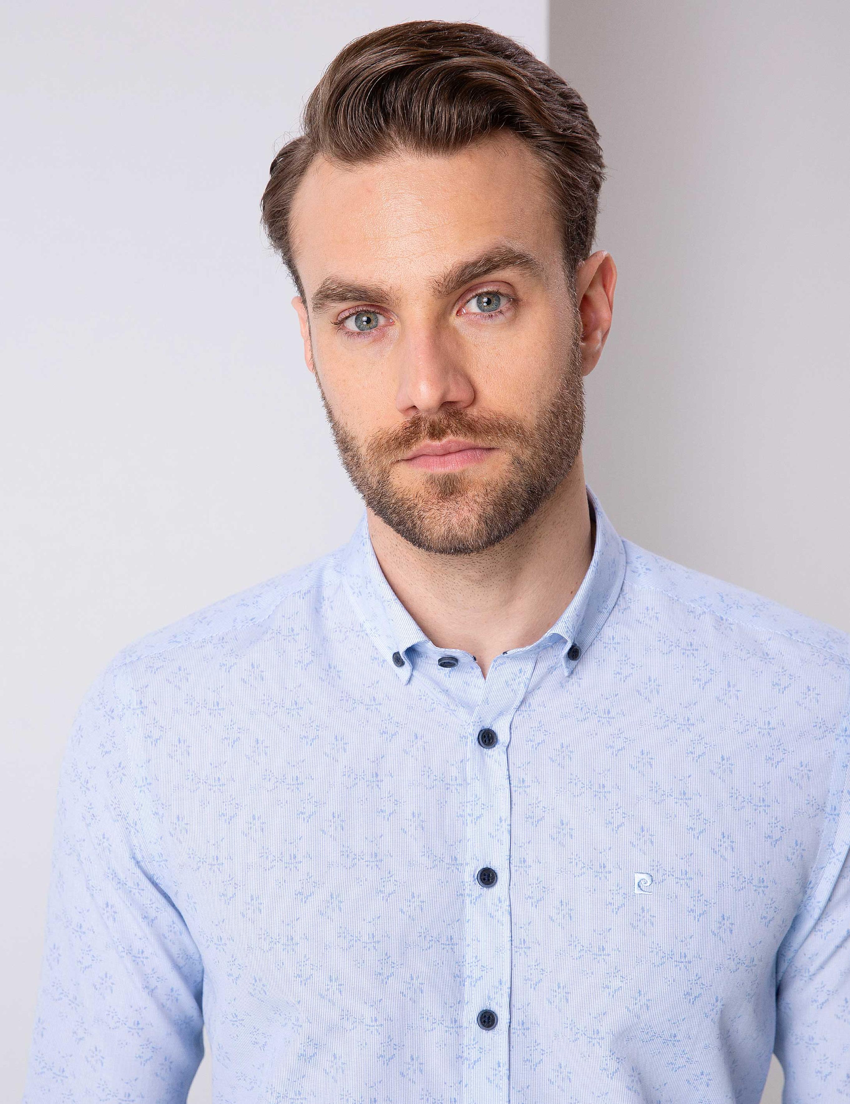 Mavi Slim Fit Gömlek