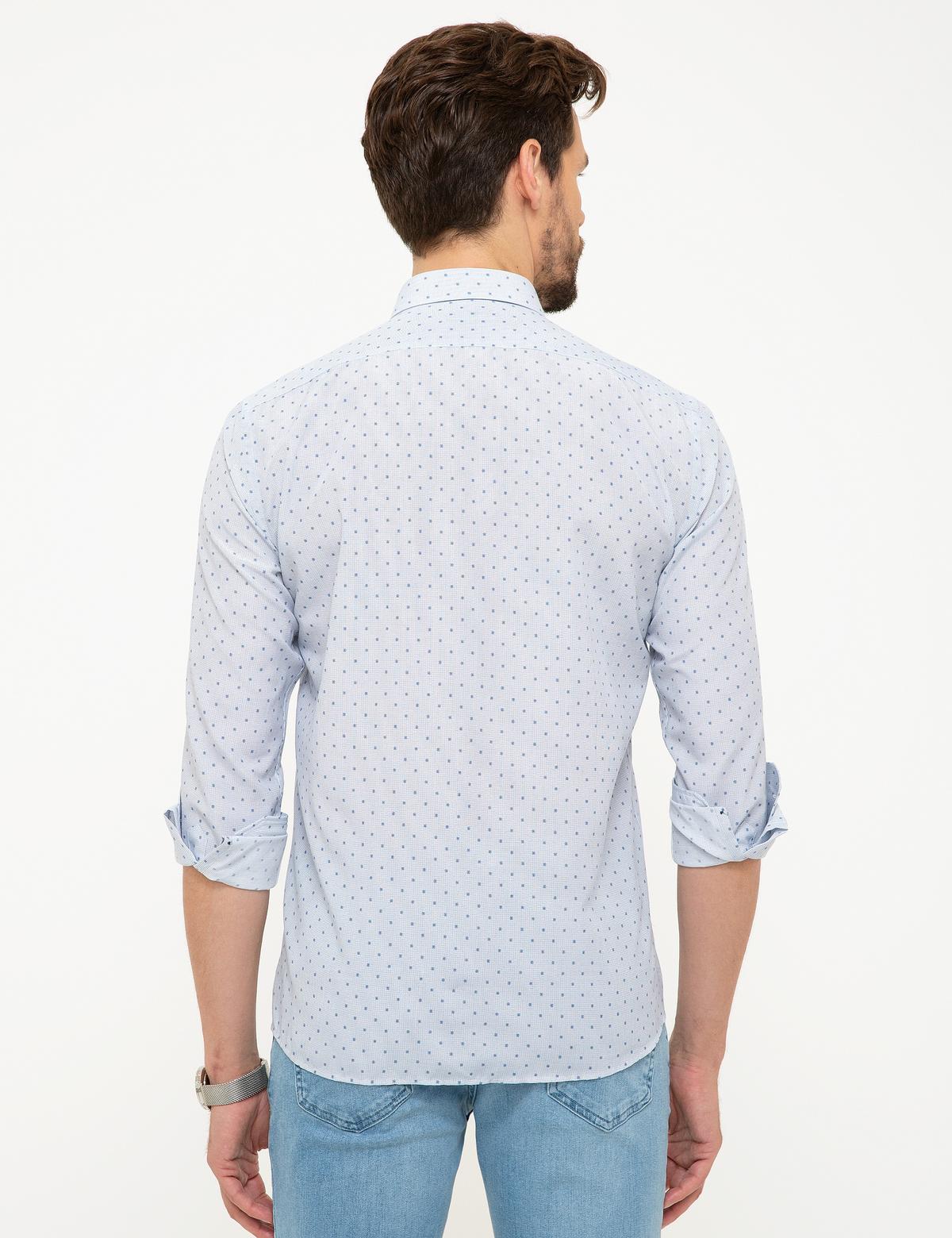 Mavi Slim Fit Uzun Kollu Gömlek - 50205888011