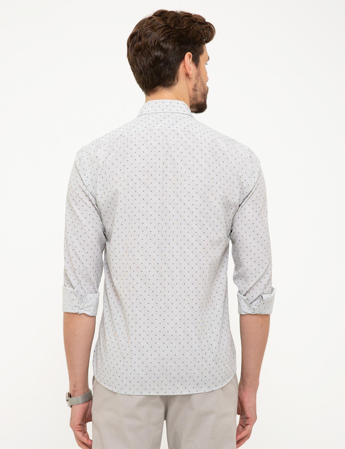 Yeşil Slim Fit Gömlek - 50205888013