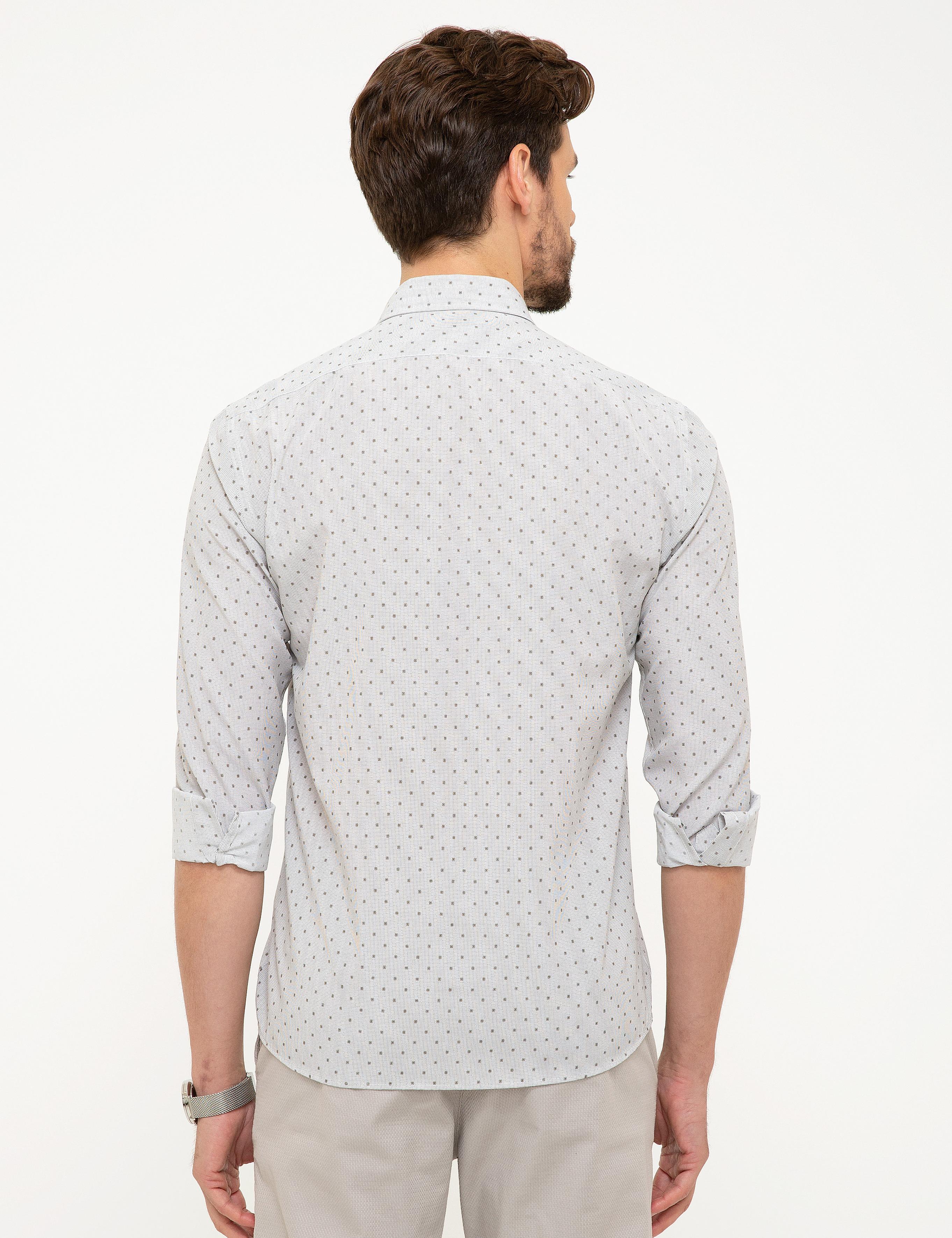 Yeşil Slim Fit Gömlek