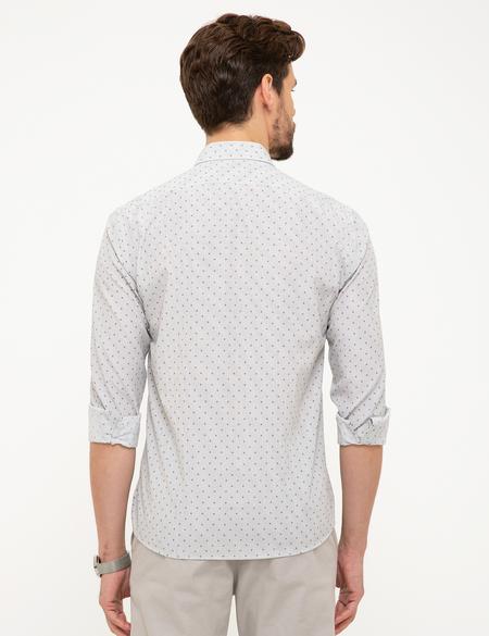 Yeşil Slim Fit Gömlek - 50205888013