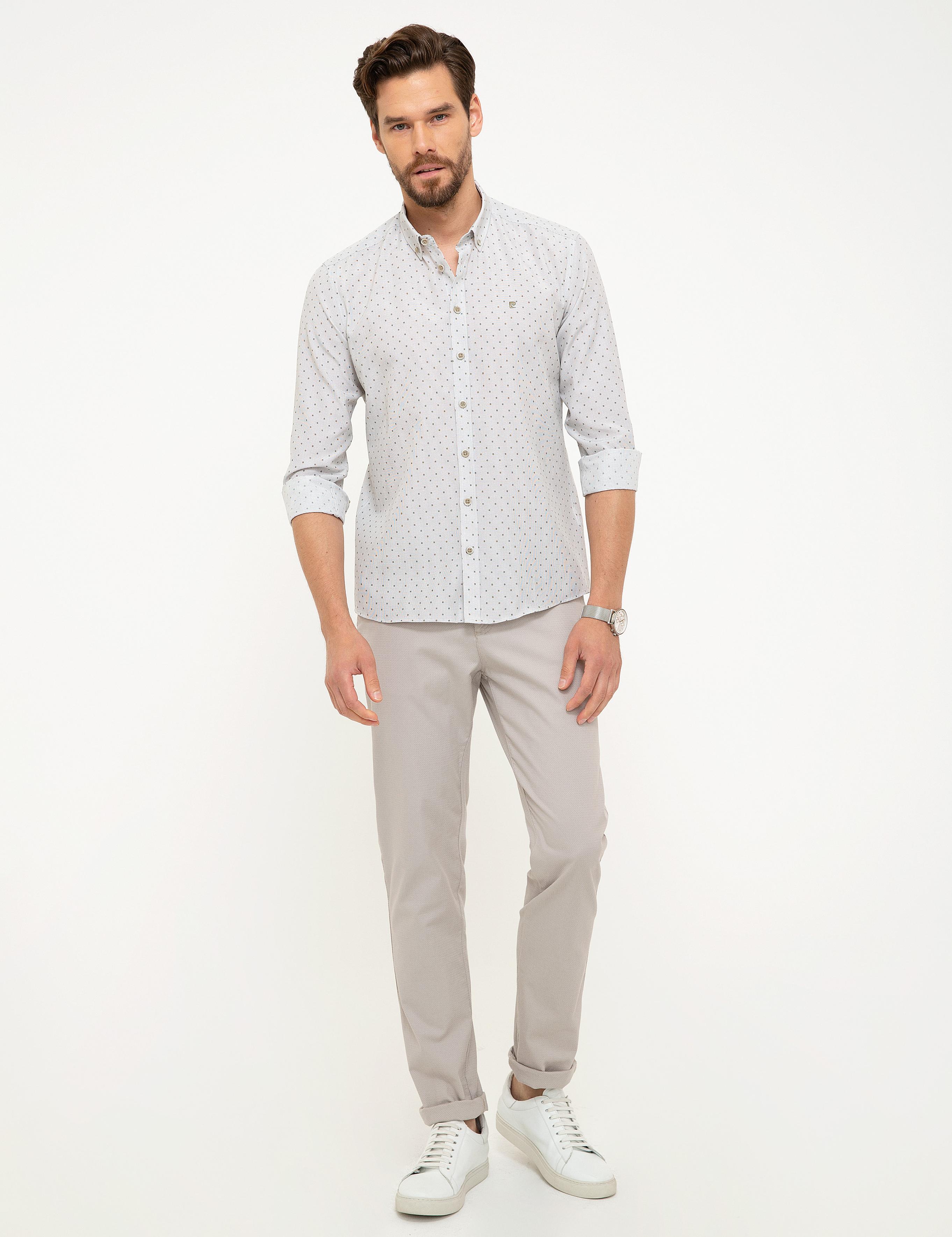 Yeşil Slim Fit Gömlek