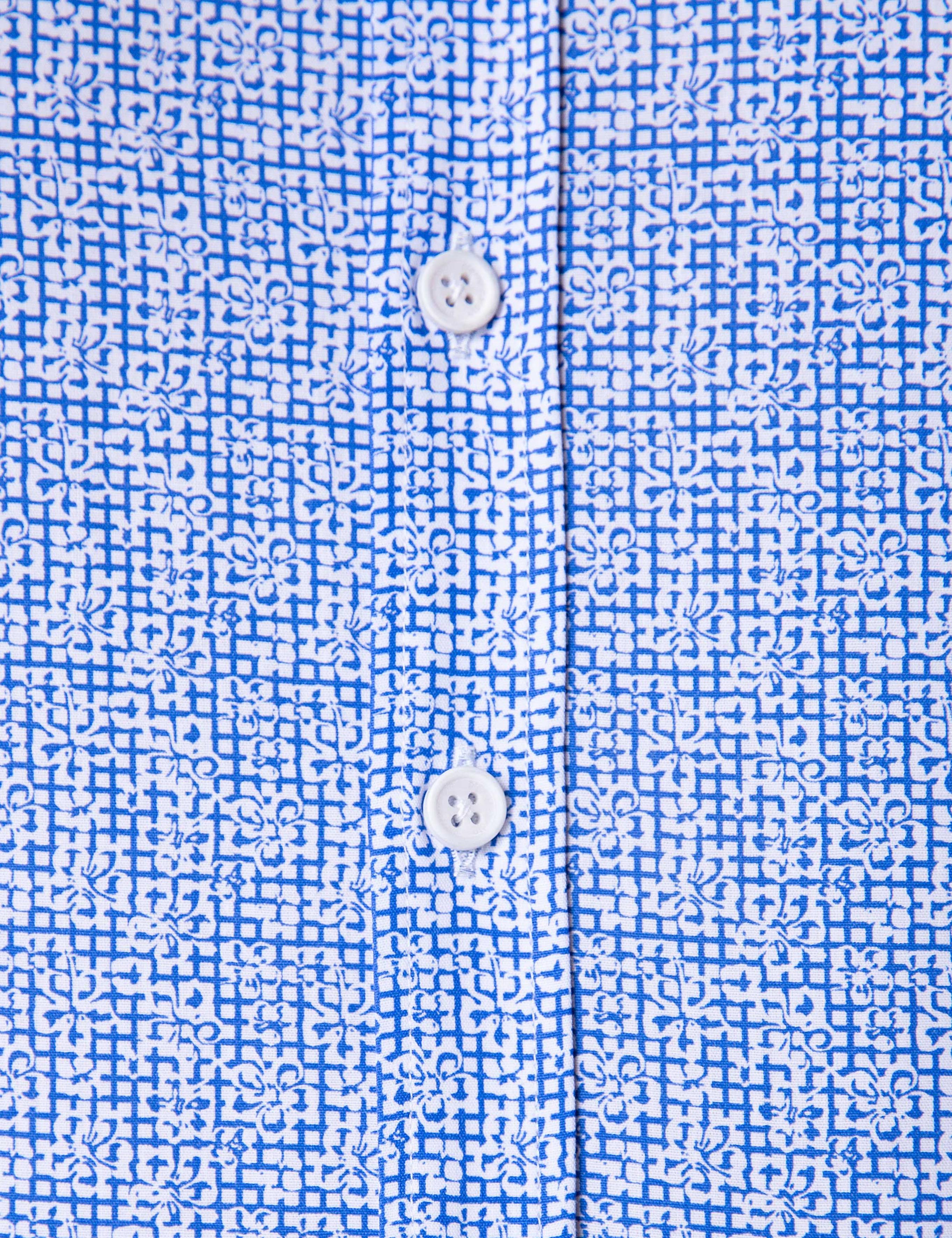 Mavi Slim Fit Uzun Kollu Gömlek