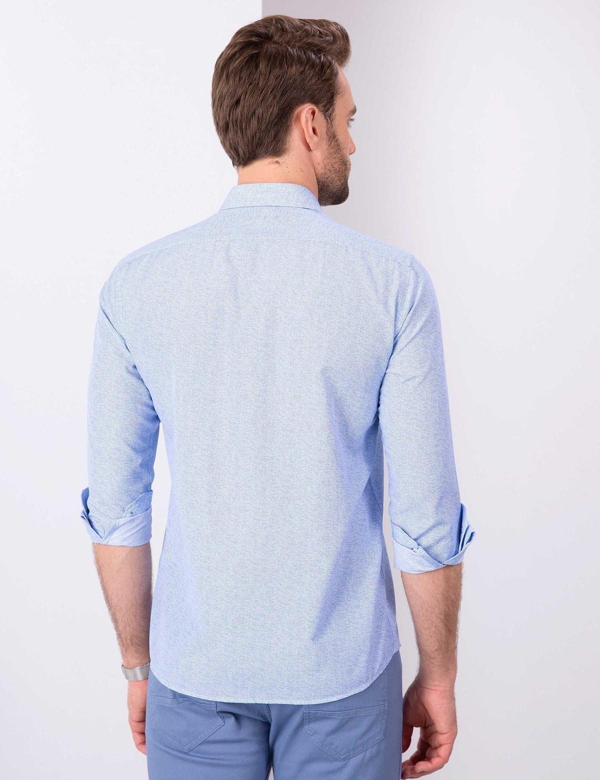 Mavi Slim Fit Uzun Kollu Gömlek - 50205898001